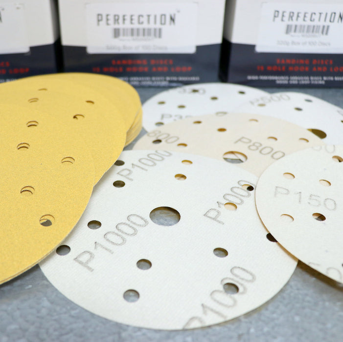 Perfection Hook and Loop Velcro Discs, 15 Hole