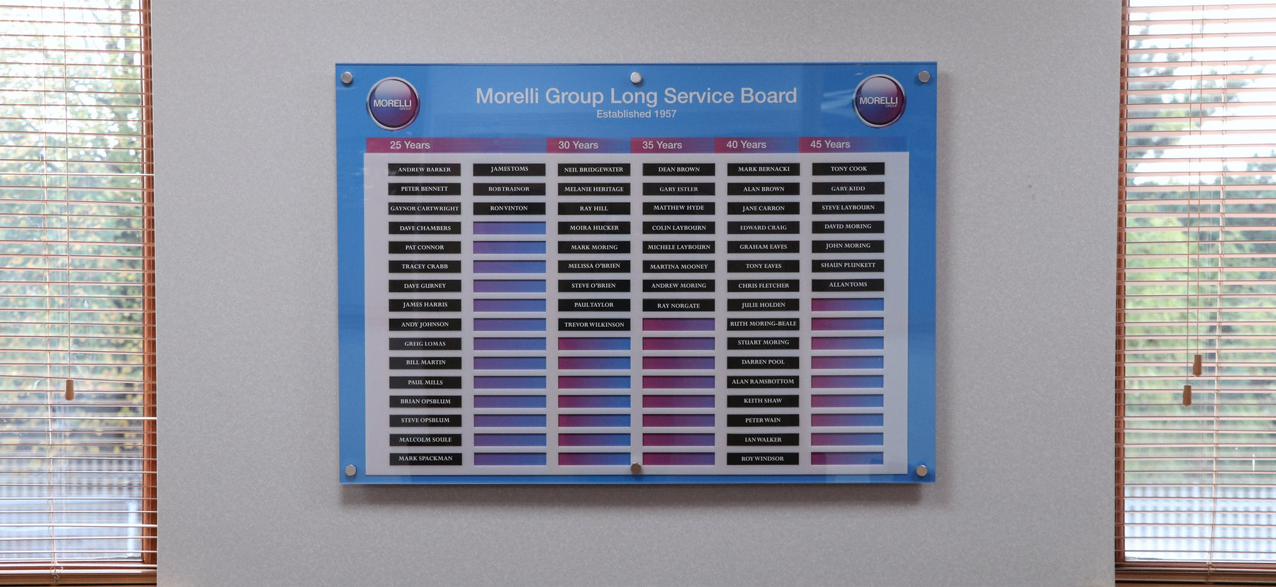 Long Standing Service Awards