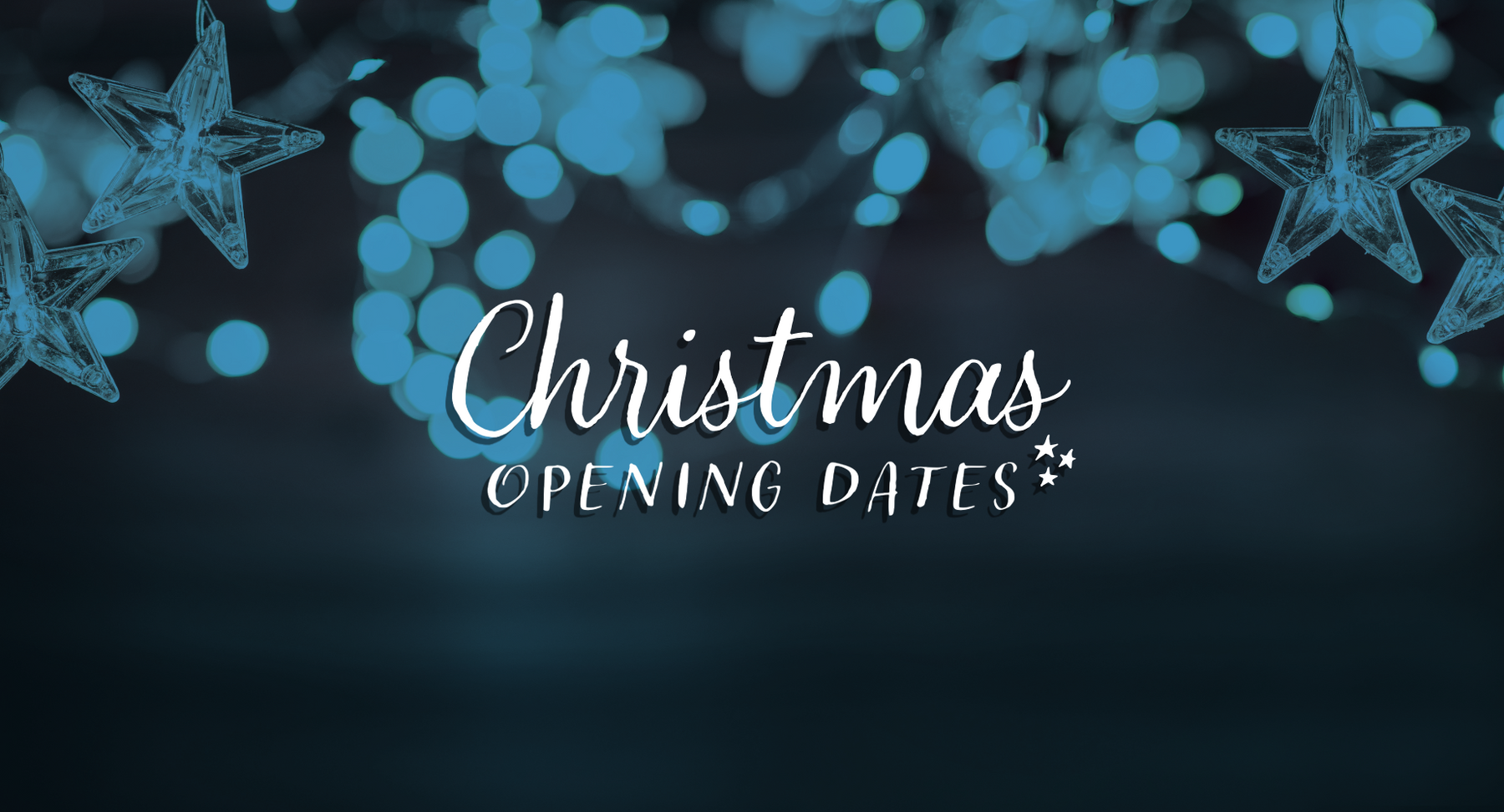 Christmas Opening Times