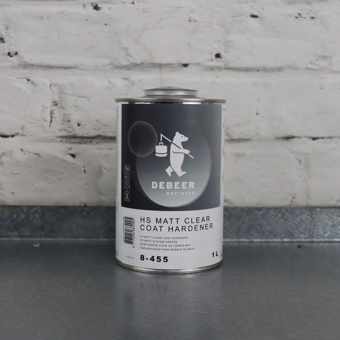 DeBeer HS Matt Clear Coat Hardener (1 Litre)