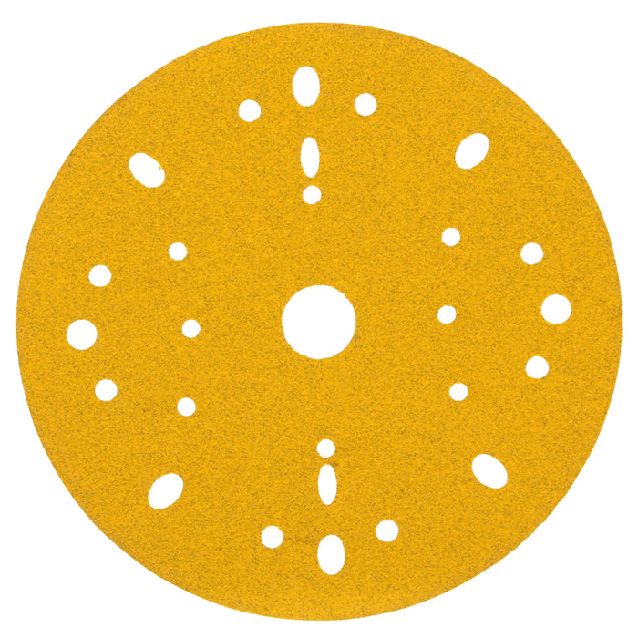 3M Hookit Gold Abrasive Disc Multihole 150mm