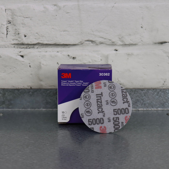 3M Hookit Trizact 5000 Foam Discs