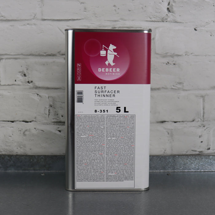 DeBeer Air Dry Fast Surfacer Thinner (5 Litres)
