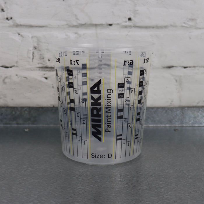 Mirka Size D 2240ml Mixing Cups (Pack of 50)