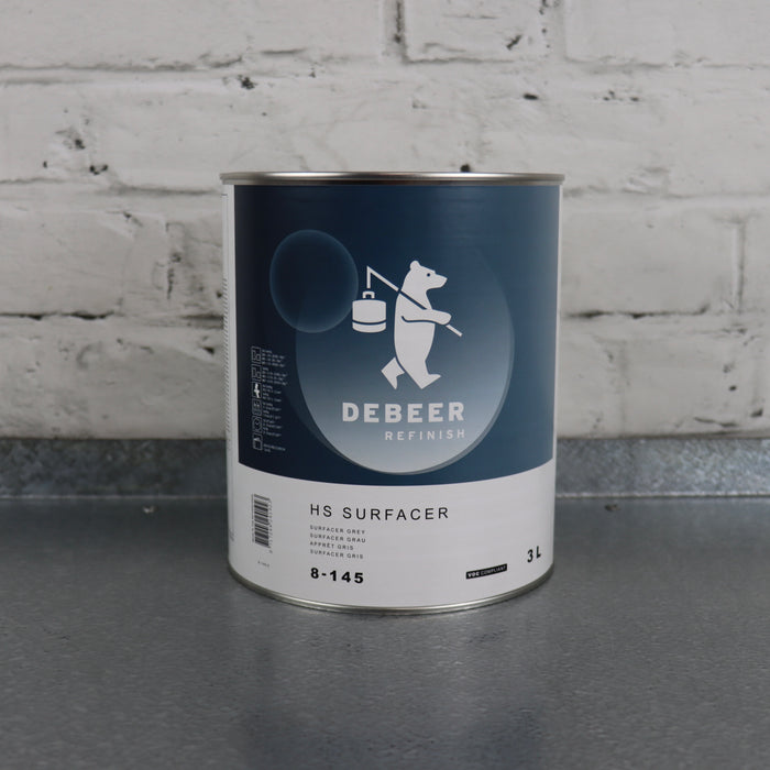 DeBeer HS 2K Surfacer (3 Litre)
