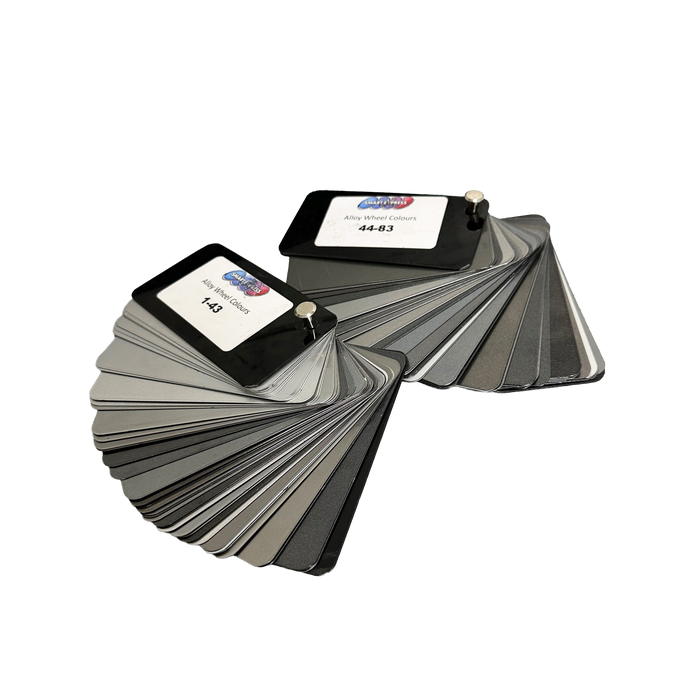 Smart Express Alloy Wheel Colour Chip Cards