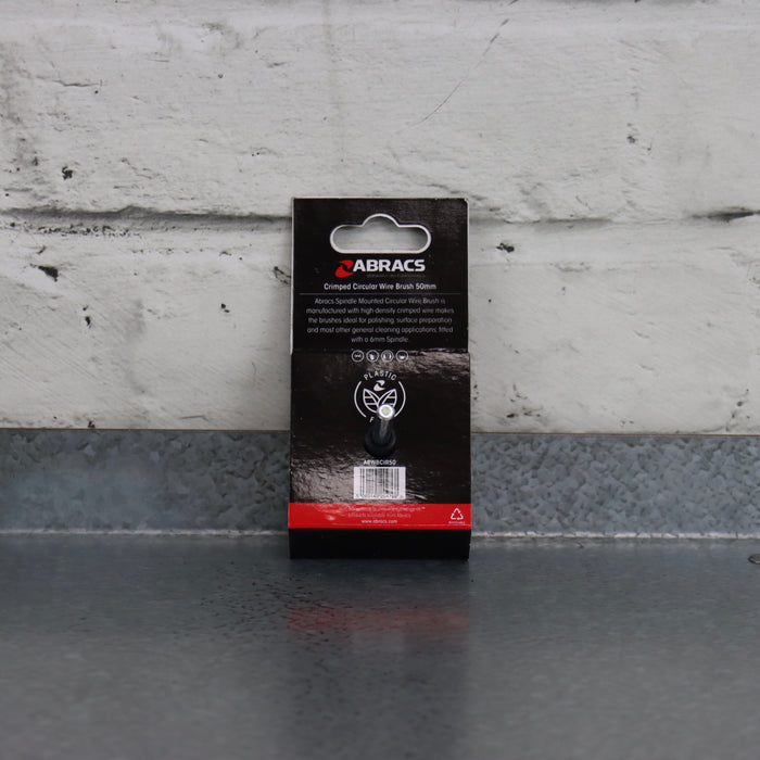 Workshop Warehouse 1 Sit Shaft Mounted Wire Wheel (50x9mm)