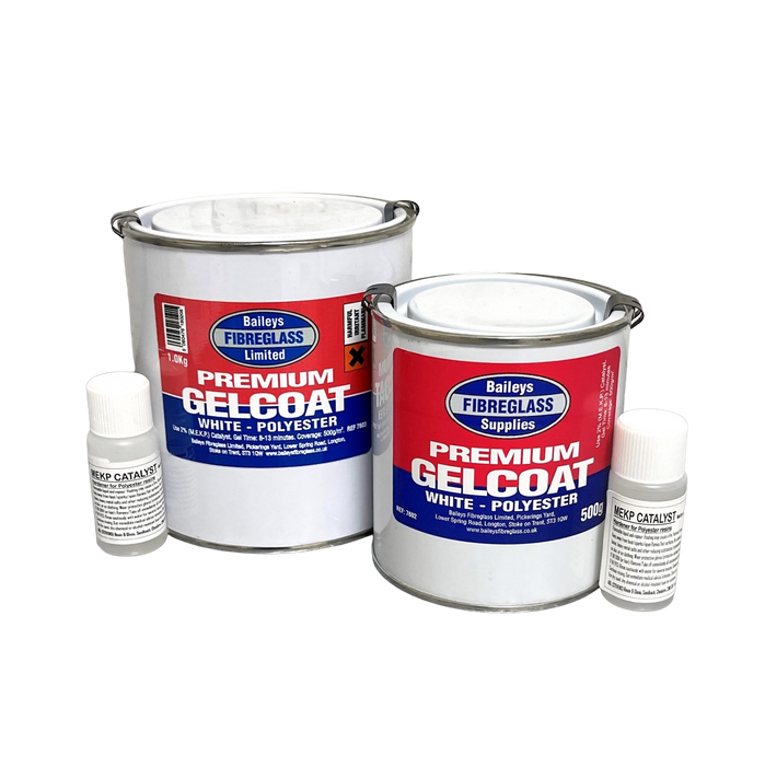 Baileys Fibreglass Gel Coat Brilliant White