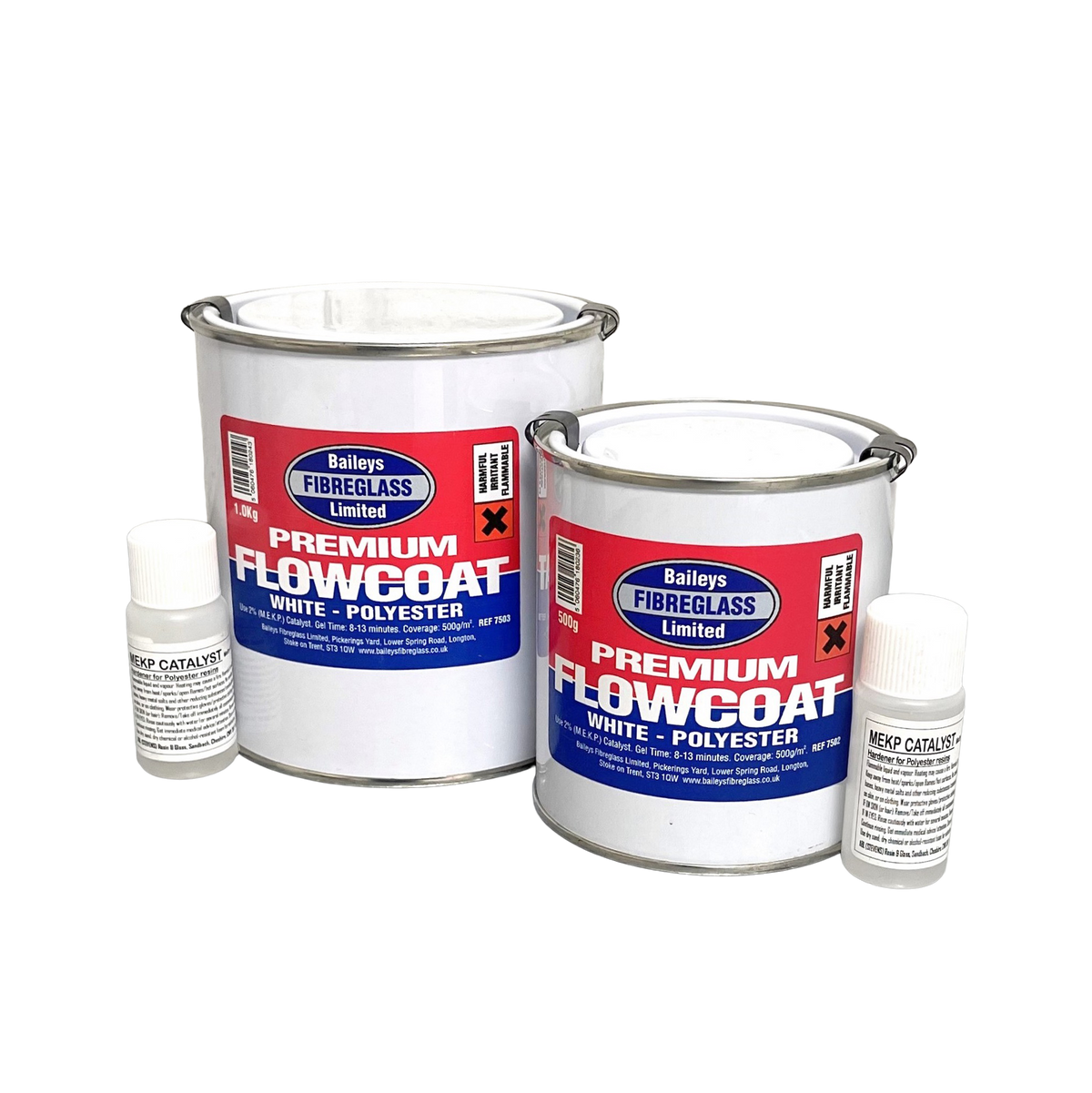 Baileys Fibreglass Flowcoat Brilliant White — Morelli Group