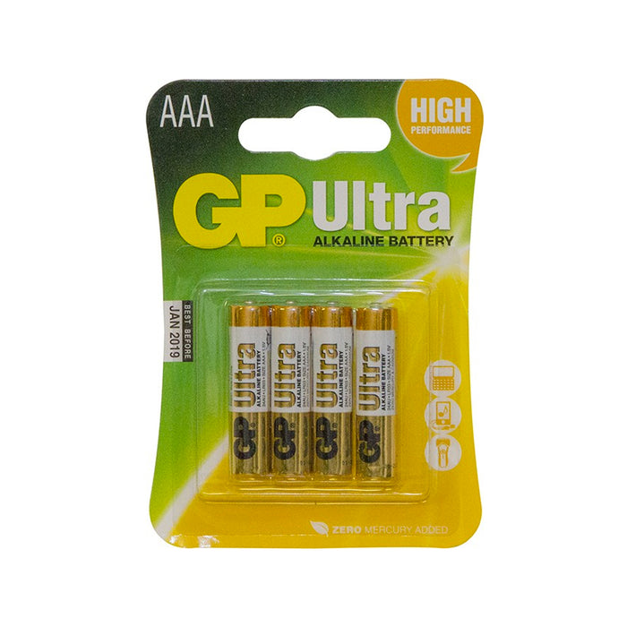 Workshop Warehouse 4gp Alkaline AAA Batteries (1.5V, 24a)