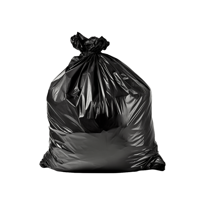 Morelli Group Black Heavy Duty Dustbin Bags