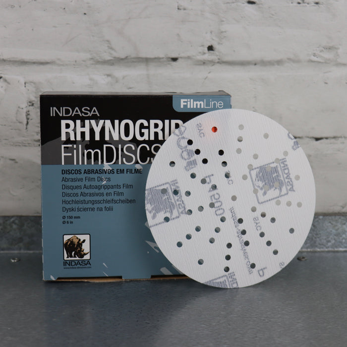 Indasa Rhynogrip FilmLine Ultravent Discs (P1500, Pack of 50)