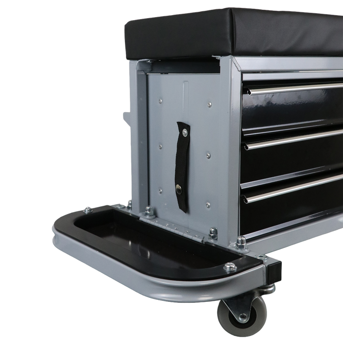 Slim's Detailing Handy Seat with 3-Drawer Storage
