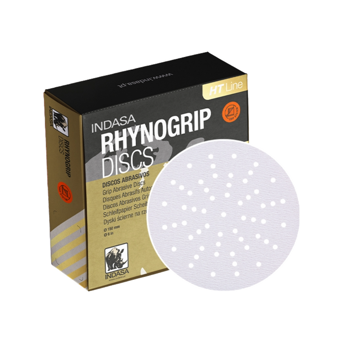 Indasa 800G Rhynogrip HT Line Ultravent Discs 150mm (Box of 50)