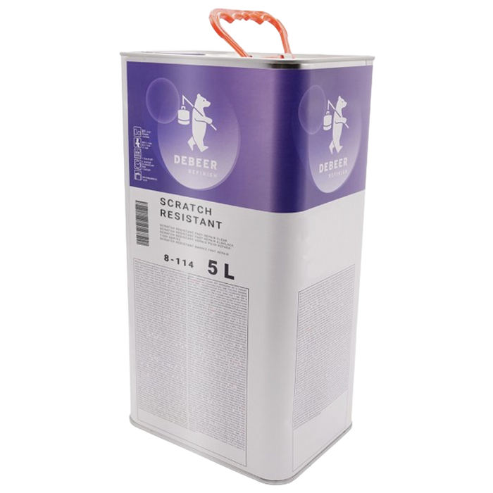 DeBeer Scratch Resistant Fast Repair Clear Coat (5 Litres)