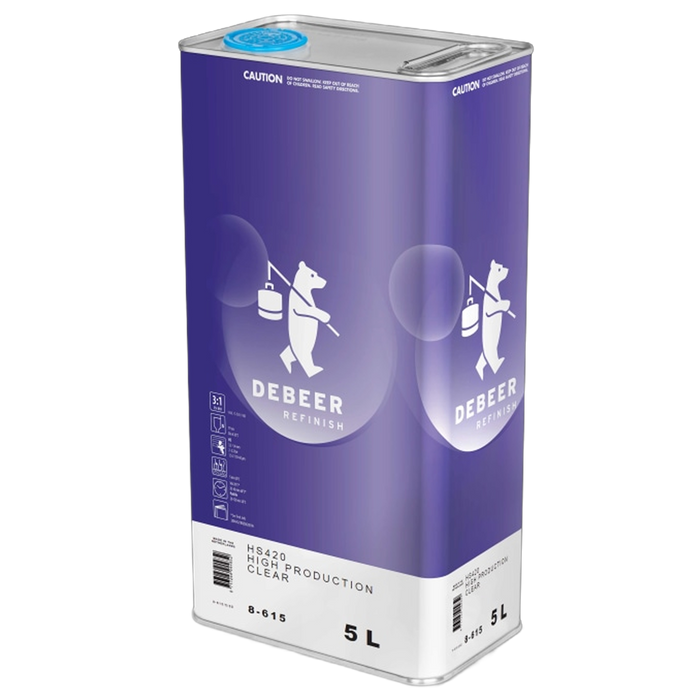 DeBeer HS420 High Production Clear (5 Litres)