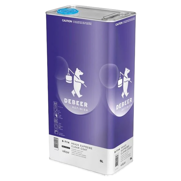 DeBeer HS420 Supreme Clear Coat (5 Litre)