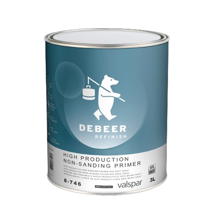 DeBeer High Production Non-Sanding Primer (3 Litre)