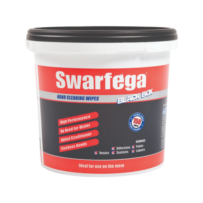 Swarfega Black Box Hand Cleaning Wipes
