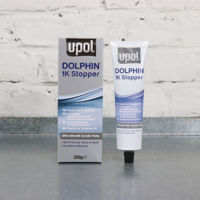 U-Pol Dolphin 1K Stopper Ultra Smooth Acrylic Putty (200g)