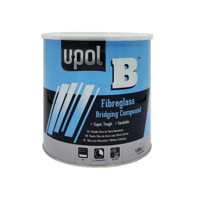 U-Pol B Glass Fibre Bridging Compound (1.85L)