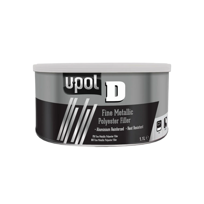 U-Pol D Fine Metallic Polyester Filler (1.1L)