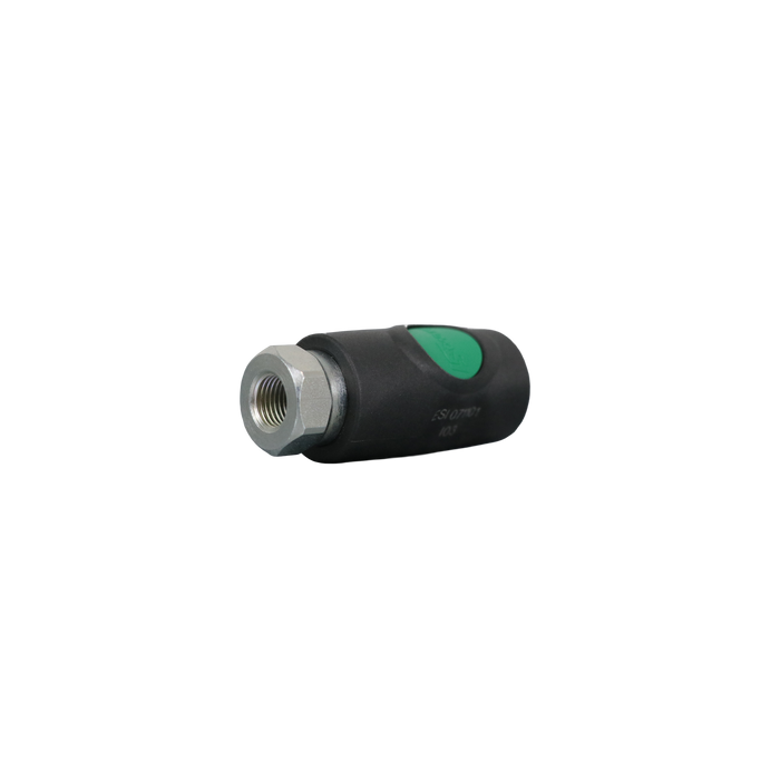 Prevost 1/4 BSP HVLP Female Connector with Female Thread Coupler