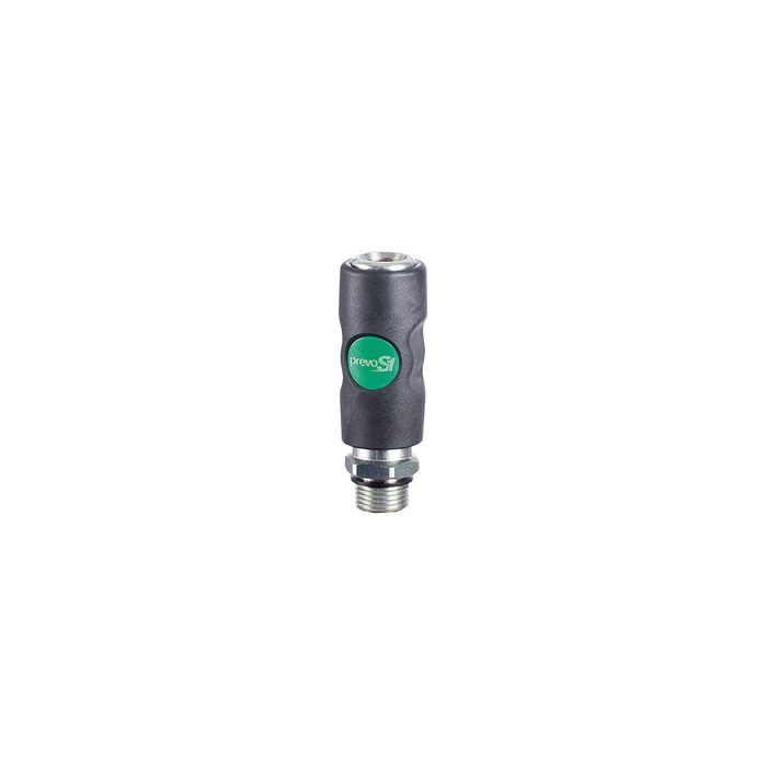 Prevost 1/4 BSP HVLP Female Connector with Male Thread Coupler