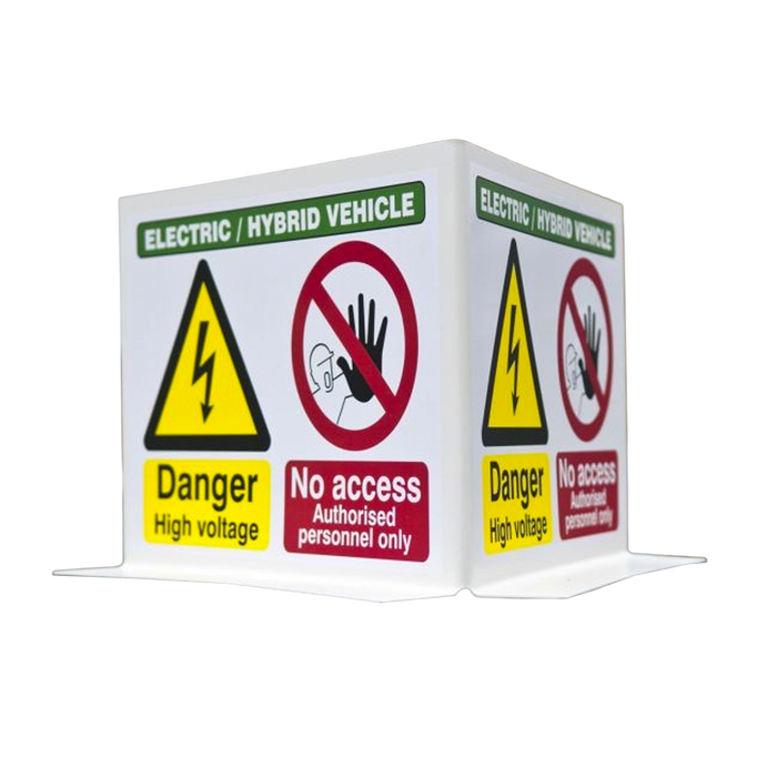 Workshop Warehouse Vehicle Roof Top Warning Sign