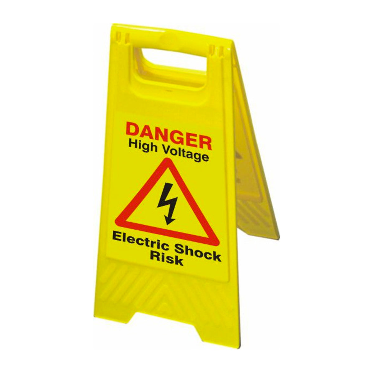 Workshop Warehouse High Voltage Floor Sign — Morelli Group