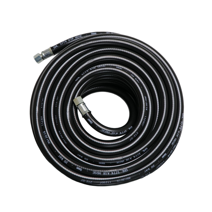 Perfection Air Line Hose With Couplers, 8mm