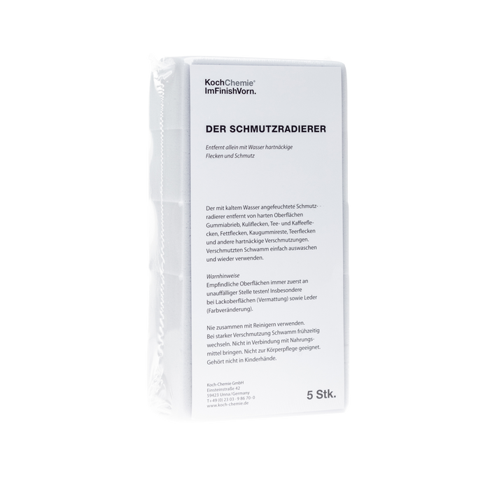 Koch-Chemie 5Pk Dirt Eraser Sponges