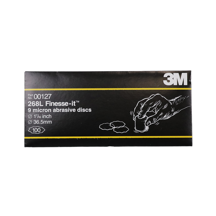 3M 9 Micron Abrasive Discs Pk100