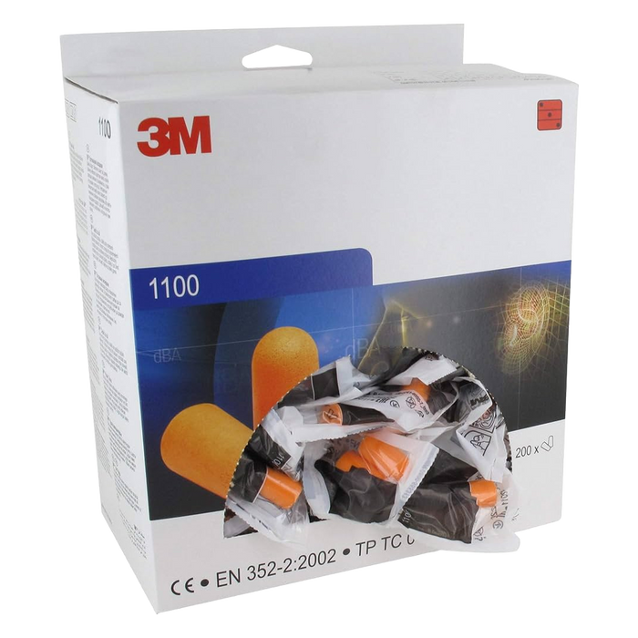 3M Foam Earplugs (Pack of 200)