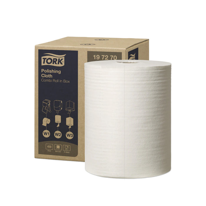 Tork Heavy-Duty 909 Cleaning Cloth Combi Roll