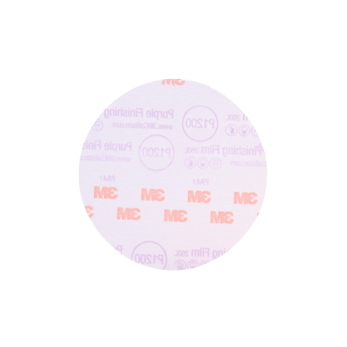 3M Purple Finishing Film Hookit Disc 75mm (Box of 50)