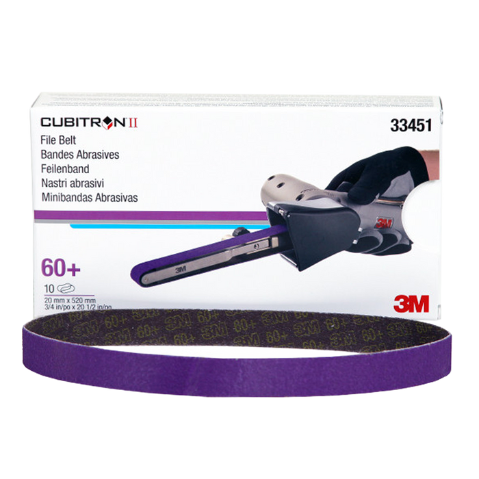 3M Cubitron II Abrasive Belts 20x520mm