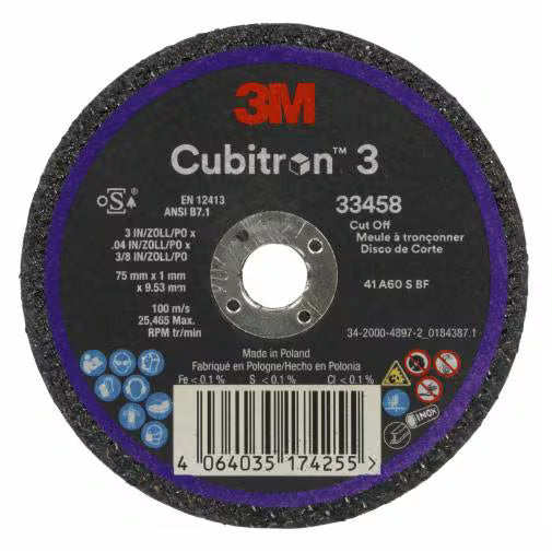 3M Cubitron 3 Cut-Off Wheel (Pack of 5)
