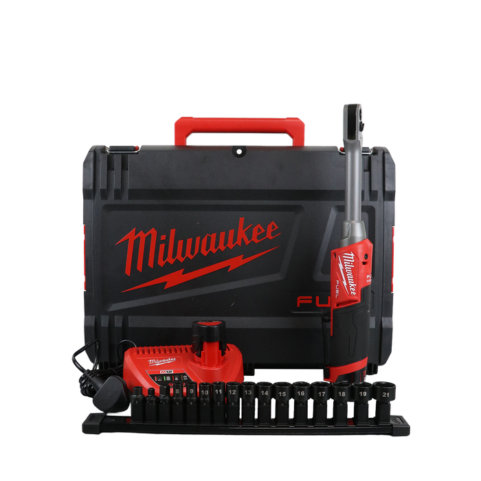 Milwaukee M12 FPTR-202X Fuel Insider Pass-Through Ratchet