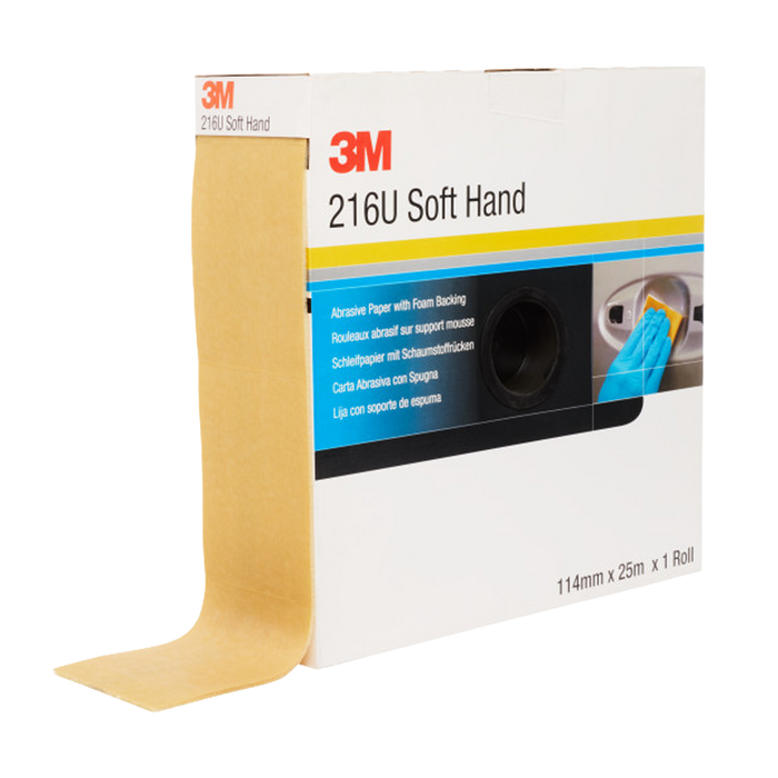3M Foam Backed Abrasive Rolls