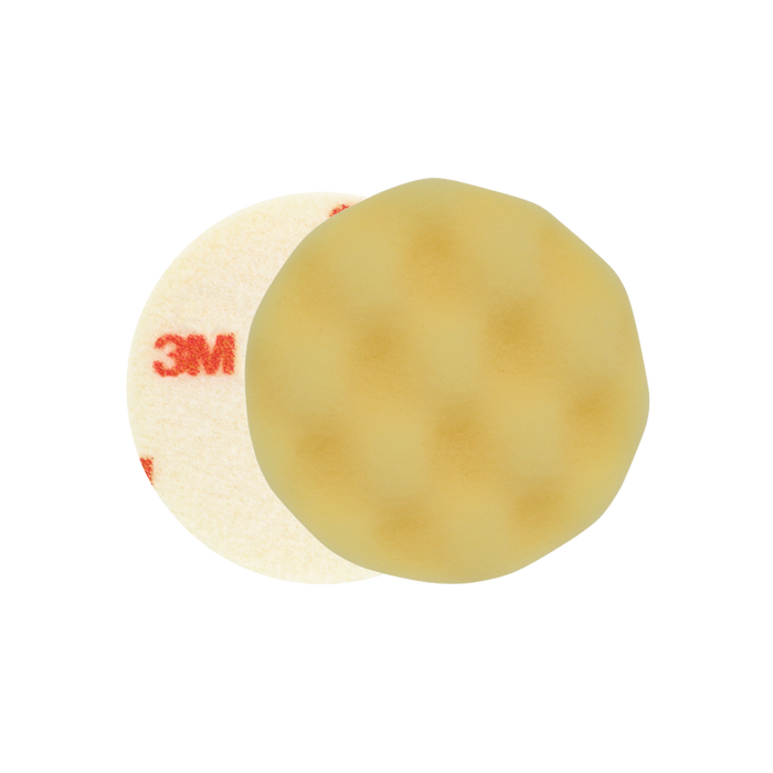 3M Perfect-it III Yellow Polishing Pad 75mm (Pack of 4)