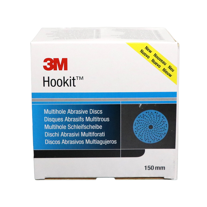 3M Blue Multihole Discs 150mm (Box of 100)