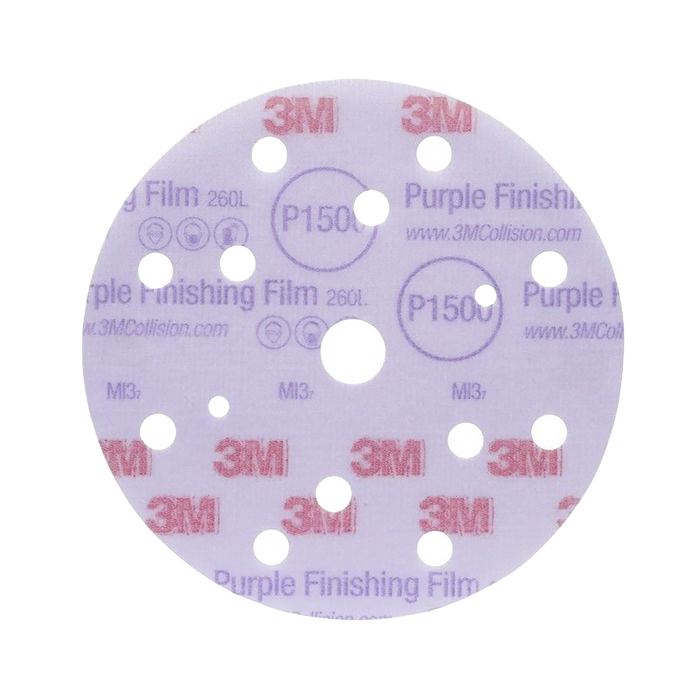 3M 150mm Microfinishing Discs 260l 2000g (Pack of 50)