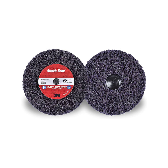 3M Purple Scotch-Brite Roloc Clean and Strip Disc (100 x 13mm)