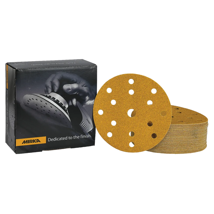 Mirka Gold Grip 15H Discs (Pack of 100)