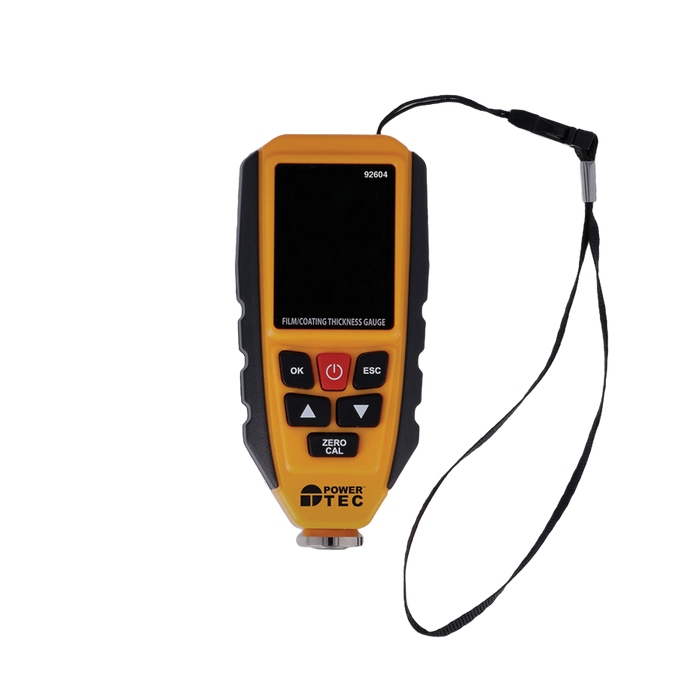 Power Tec Paint Thickness Gauge Aluminium & Steel Depth