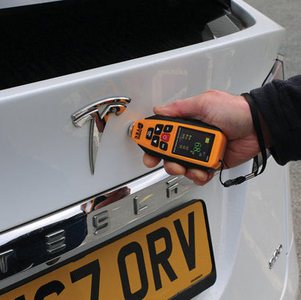 Power Tec Paint Thickness Gauge Aluminium & Steel Depth