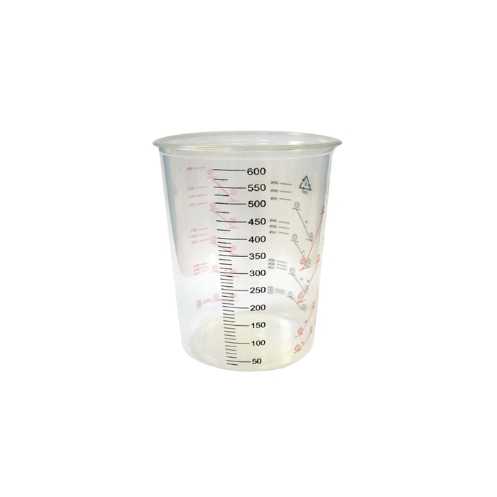 Perfection 500ml Clear Plastic Cups (Pack of 50)