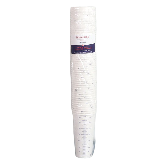 Perfection 600ml Card Mixing Cups (Pack of 50)