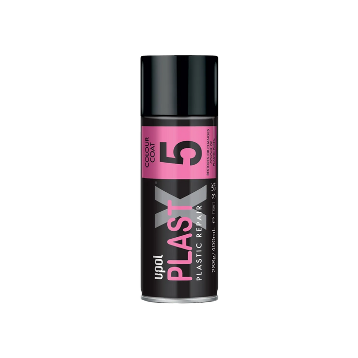 U-Pol Plast-X 5 Plastic Repair Colour Coat (Medium Grey)